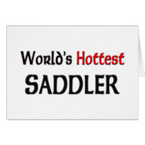 Worlds Hottest Saddler cards by tshirtshirts Worlds Hottest Saddler cards