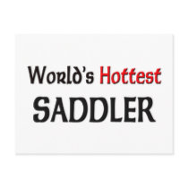 Worlds Hottest Saddler postcards by tshirtshirts Worlds Hottest Saddler postcards