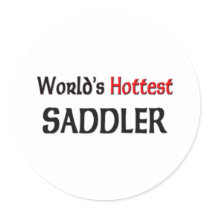 Worlds Hottest Saddler stickers