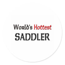 Worlds Hottest Saddler stickers