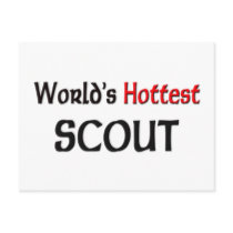Worlds Hottest Scout postcards by tshirtshirts Worlds Hottest Scout postcards