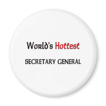 Worlds Hottest Secretary General magnets