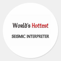 Worlds Hottest Seismic Interpreter Sticker