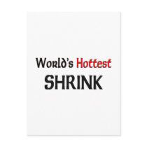 Worlds Hottest Shrink postcards