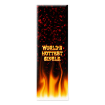 World's Hottest Single fire and flames red marble. Business Cards