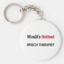 Worlds Hottest Speech Therapist Keychain