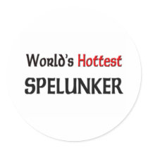 Worlds Hottest Spelunker stickers