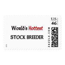 Worlds Hottest Stock Breeder postage