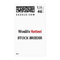 Worlds Hottest Stock Breeder postage