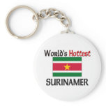 World's Hottest Surinamer Keychain