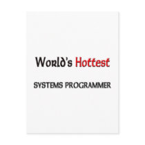 World's Hottest Systems Programmer postcards