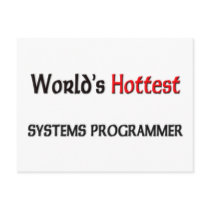 World's Hottest Systems Programmer postcards