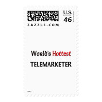 World's Hottest Telemarketer Stamps