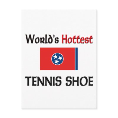 blank tennis shoe