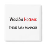 World's Hottest Theme Park Manager magnets