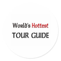 World's Hottest Tour Guide stickers