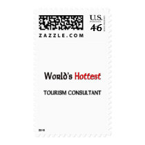 World's Hottest Tourism Consultant Stamps