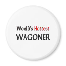 World's Hottest Wagoner magnets by tshirtshirts World's Hottest Wagoner magnets
