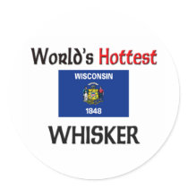World's Hottest Whisker stickers