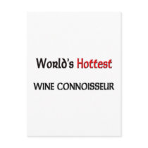 World's Hottest Wine Connoisseur postcards