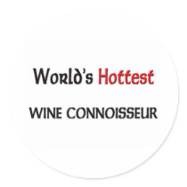 World's Hottest Wine Connoisseur Sticker
