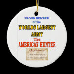 WORLDS LARGEST ARMY ornaments