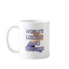 basic_mug - Your band director is LOUD...  give him the title of World's Loudest Band Director!

For more marching band goodness, visit us at www.MarchingTees.com