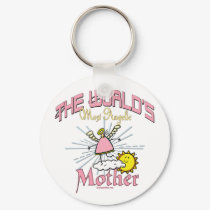 Worlds Most Angelic Mother keychains