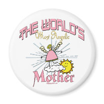 Worlds Most Angelic Mother magnets