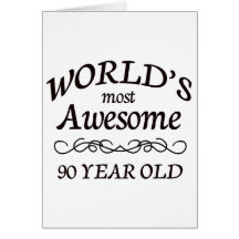 World's Most Awesome 90 Year Old Cards