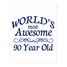 World's Most Awesome 90 Year Old Post Cards