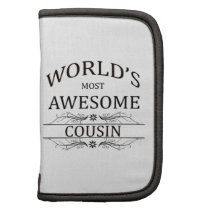 World's Most Awesome Cousin Folio Planner