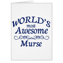 World's Most Awesome Murse Cards