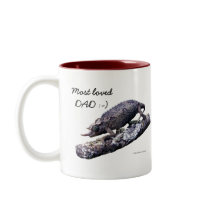 World's Most Loved Dad Grouchy Chameleon Mug - Mug