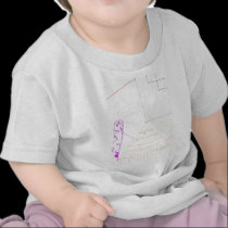Worlds of shape and pattern t-shirts