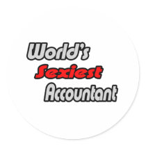 World's Sexiest Accountant stickers by accountantshirts World's Sexiest Accountant stickers
