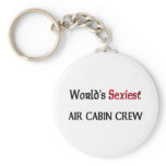 World's Sexiest Air Cabin Crew keychains