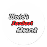 World's Sexiest Aunt stickers