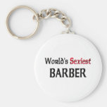 World's Sexiest Barber Key Chain