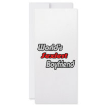 World's Sexiest Boyfriend rack cards by Boyfriend_Shirts World's Sexiest Boyfriend rack cards