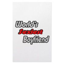 World's Sexiest Boyfriend stationery by Boyfriend_Shirts World's Sexiest Boyfriend stationery