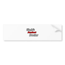 World's Sexiest Doctor bumper stickers