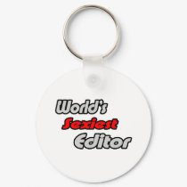 World's Sexiest Editor keychains