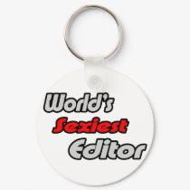 World's Sexiest Editor keychains