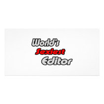 World's Sexiest Editor Picture Card