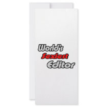 World's Sexiest Editor Rack Cards