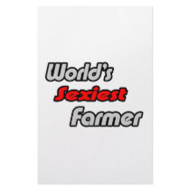 World's Sexiest Farmer stationery by Farmer_Shirts World's Sexiest Farmer stationery