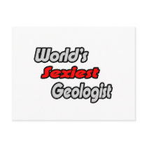 World's Sexiest Geologist postcards