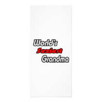 World's Sexiest Grandma rack cards