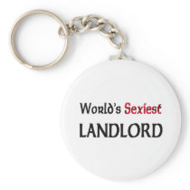 World's Sexiest Landlord Keychain